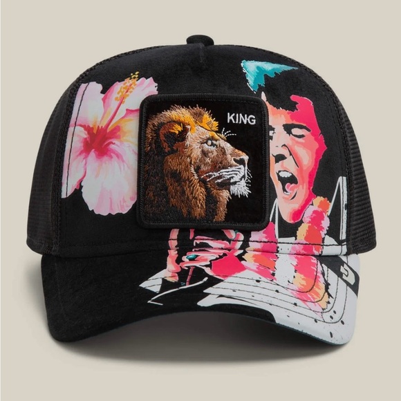 Goorin Bros. Other - Goorin Bros. "Uh Huh King" Trucker Hat.
Elvis. NWT SOLD OUT!